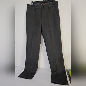 DOCKERS Workday Khaki Pants 29x32 SLIM Fit Smart 360 Flex Waist Stretch gray
